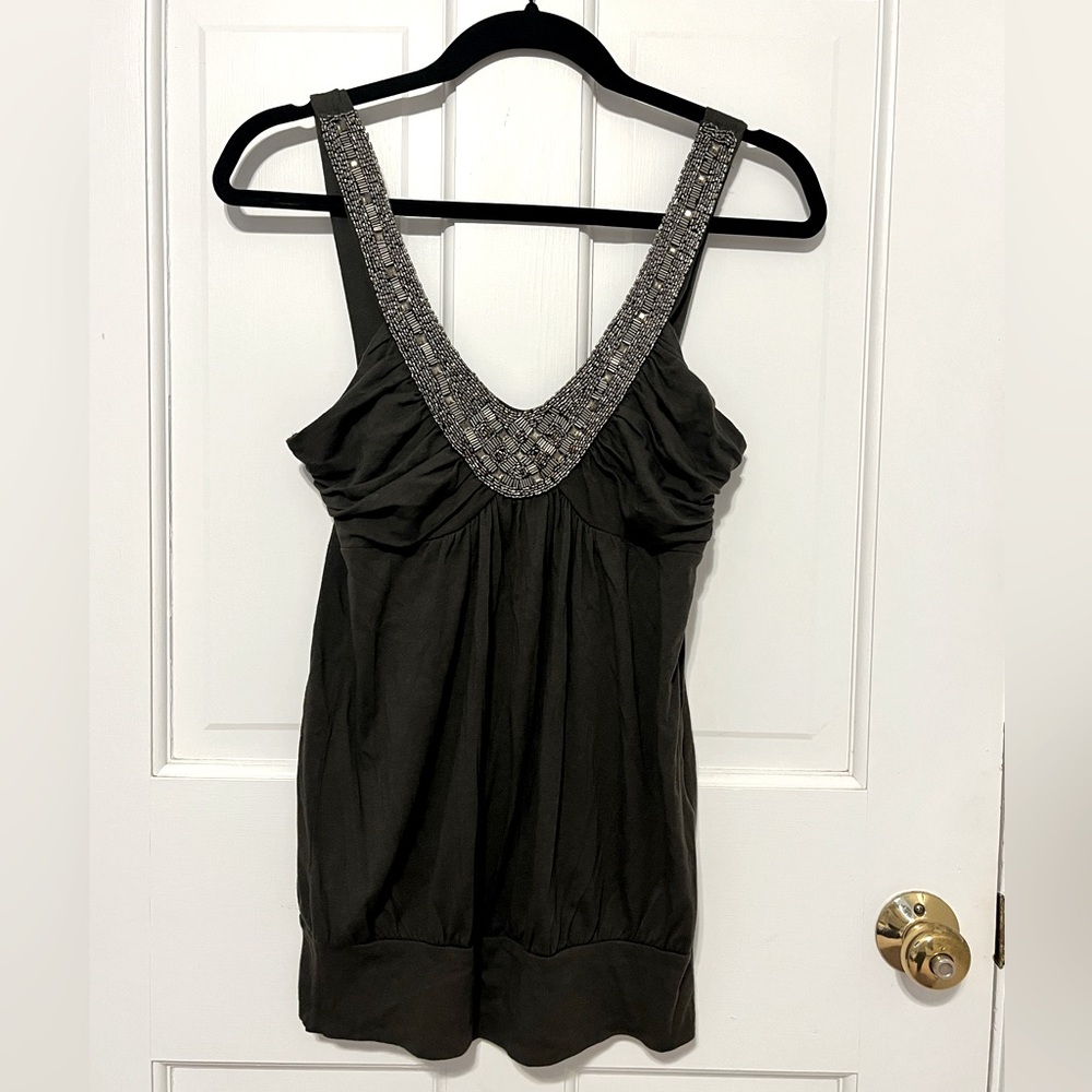 TWENTYONE Embellished Tank Top Size M